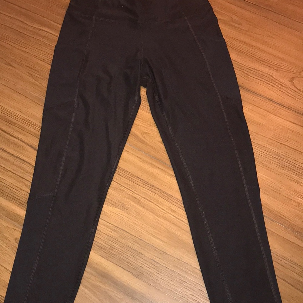 Boutique bought black yoga pants.